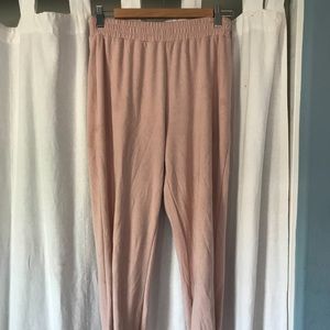 Pink sweats